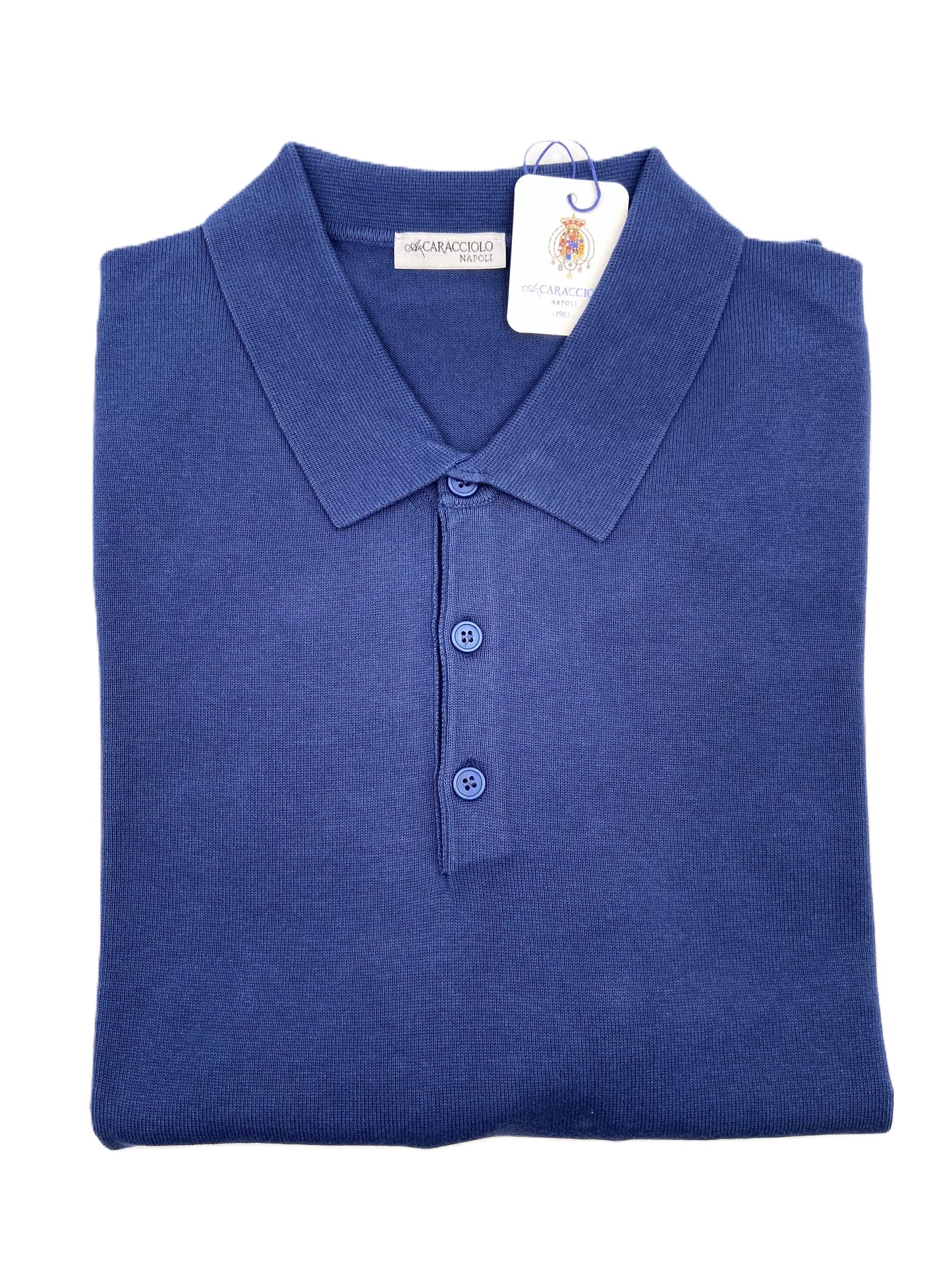 Polo tre bottoni - 100% cotone | A.Caracciolo