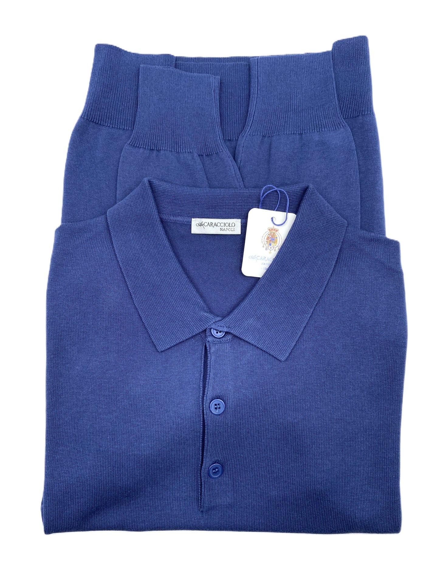 Polo tre bottoni - 100% cotone | A.Caracciolo