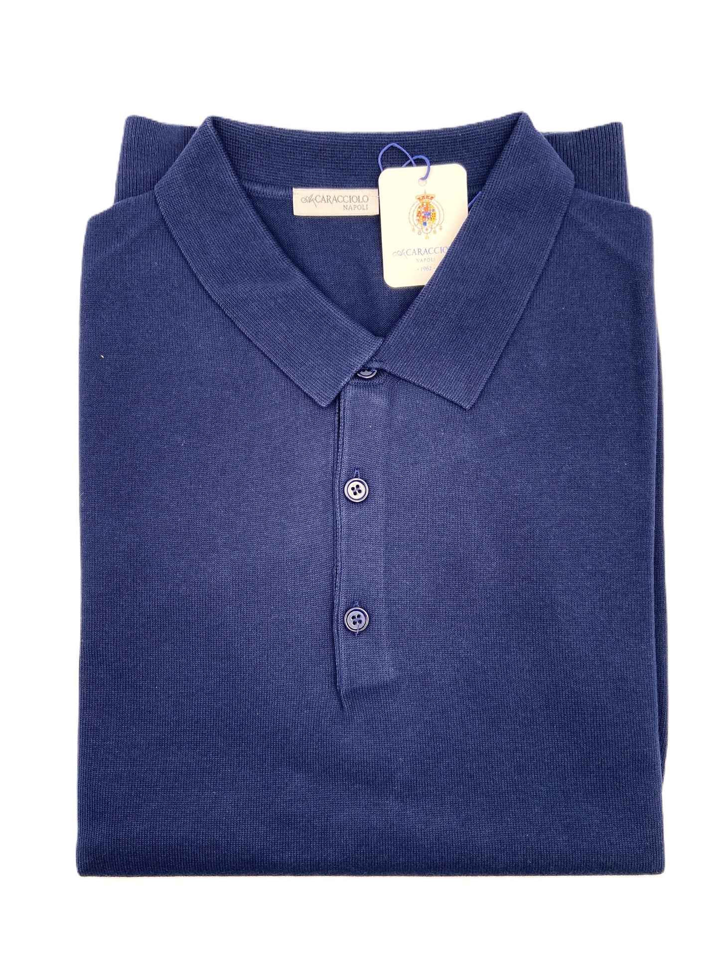 Polo tre bottoni - 100% cotone | A.Caracciolo