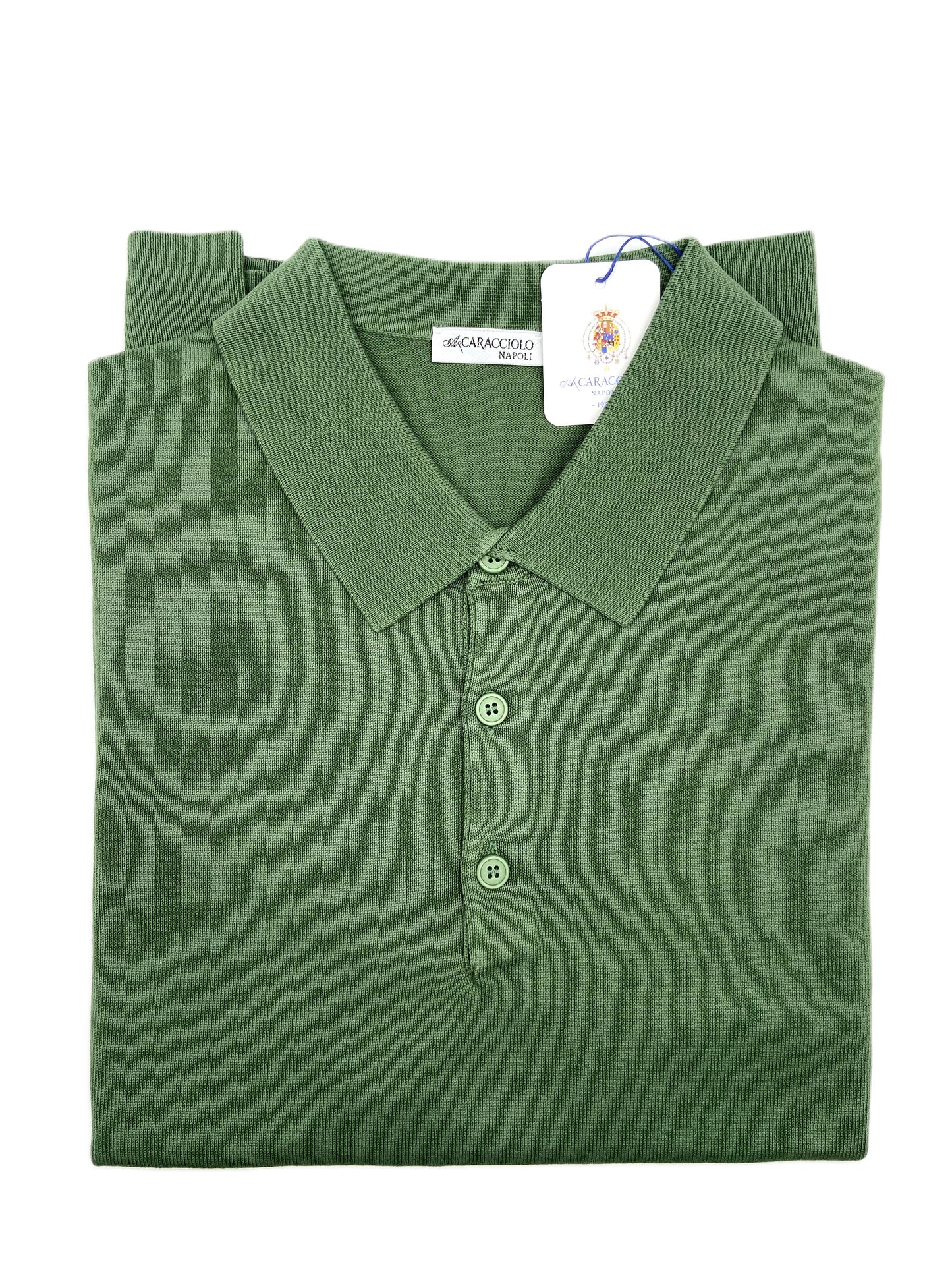 Polo tre bottoni - 100% cotone | A.Caracciolo