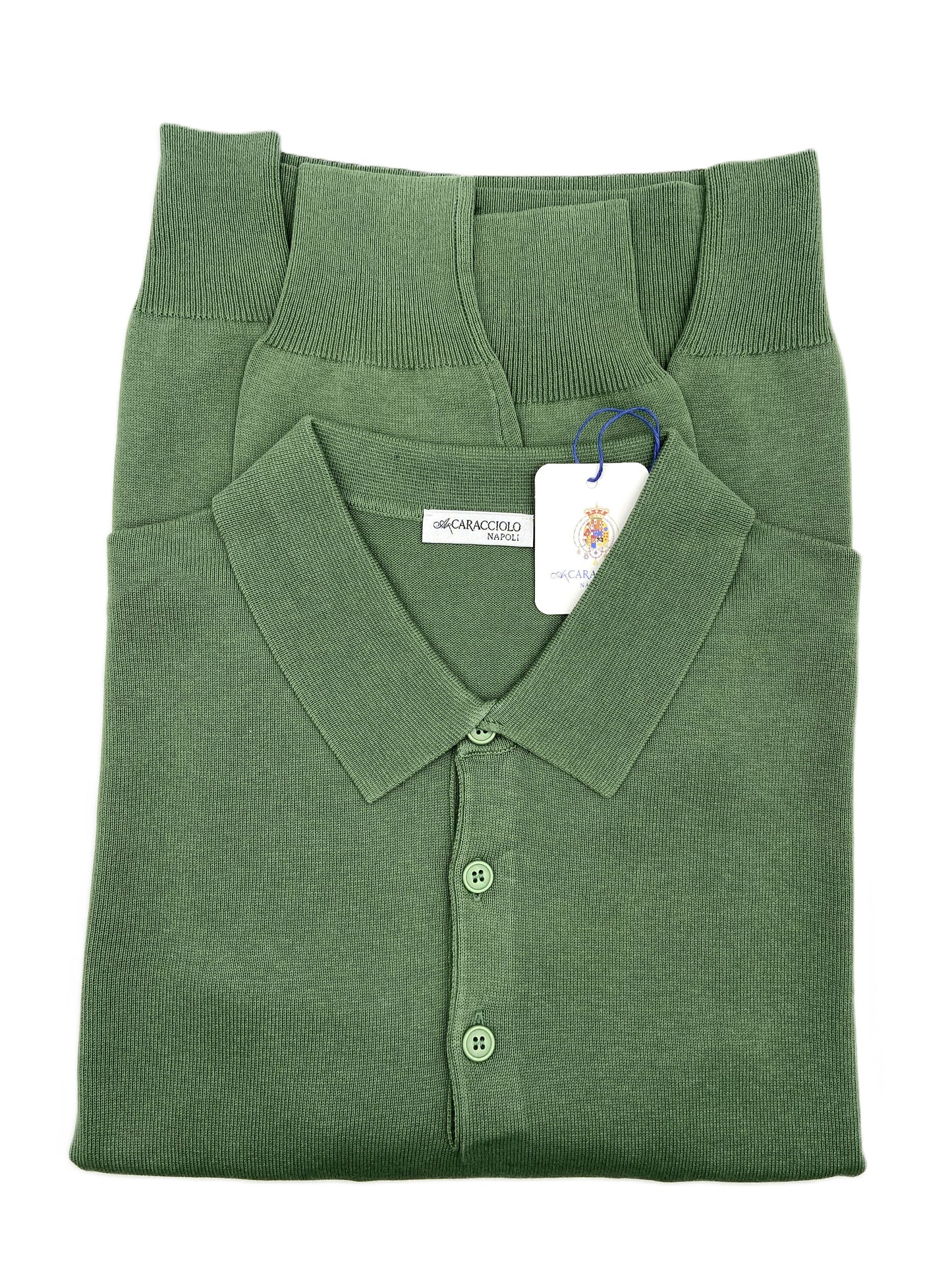 Polo tre bottoni - 100% cotone | A.Caracciolo