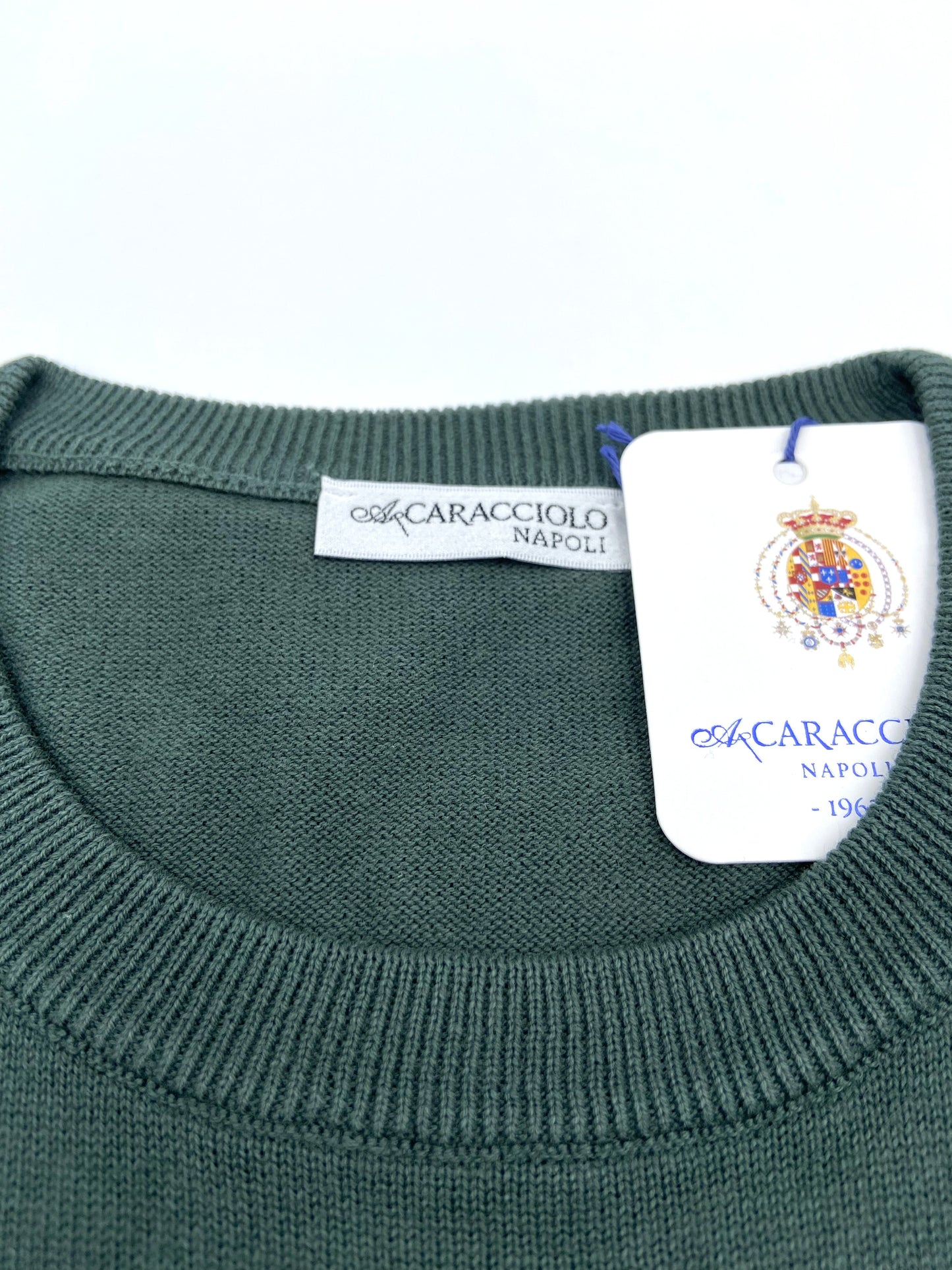 Maglia Girocollo - Liscia - 100% cotone | A.Caracciolo