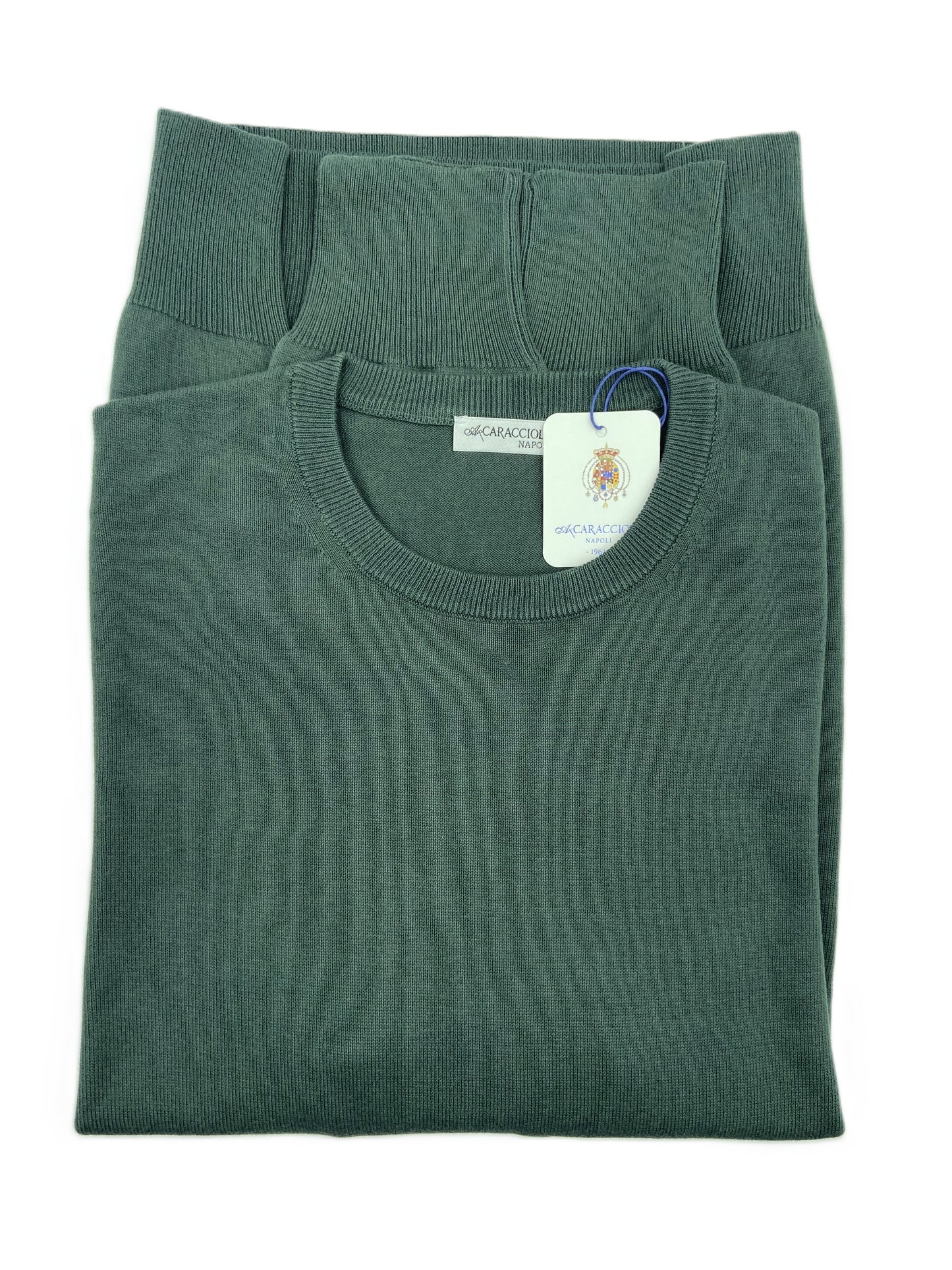 Maglia Girocollo - Liscia - 100% cotone | A.Caracciolo