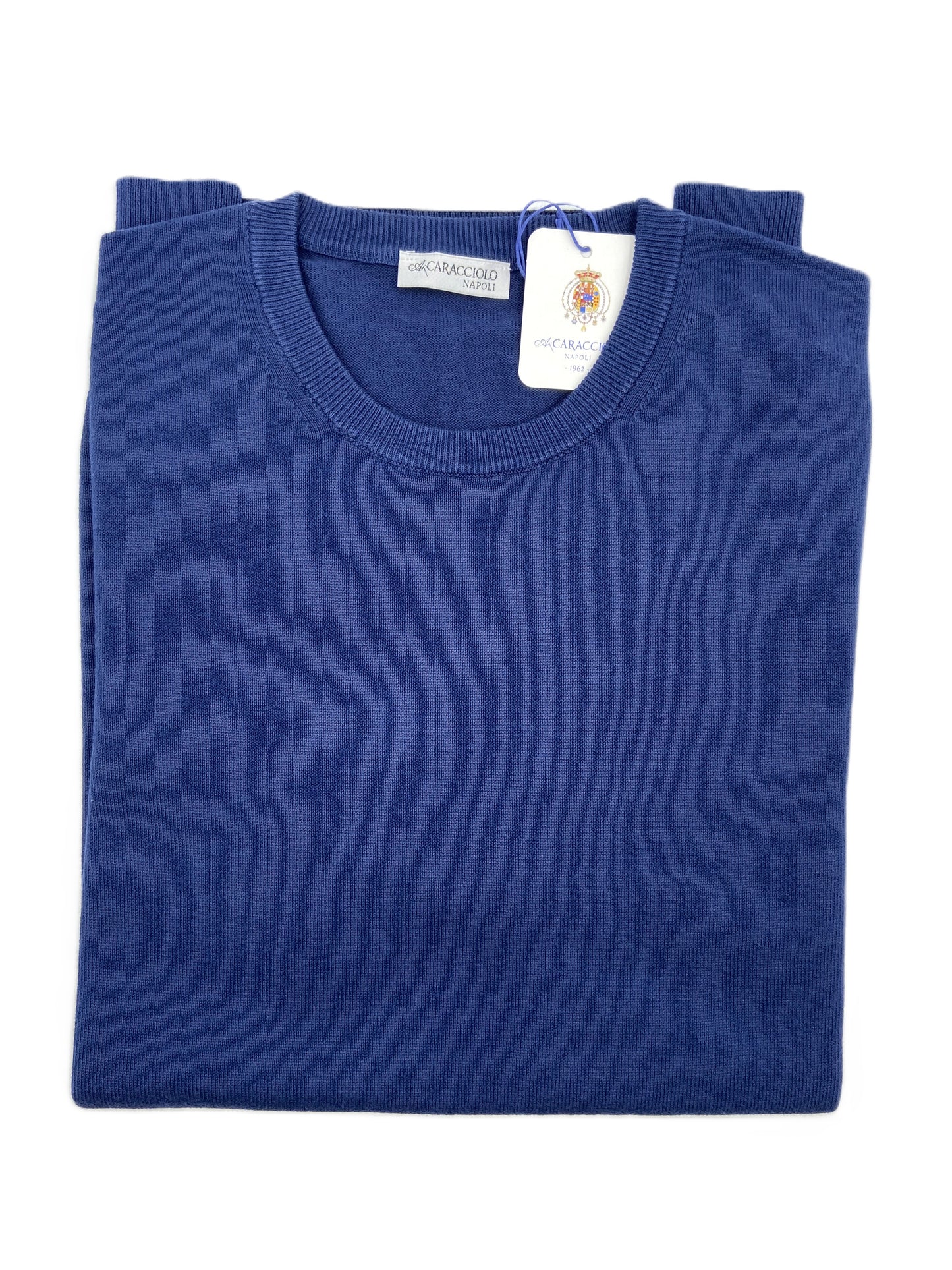 Maglia Girocollo - Liscia - 100% cotone | A.Caracciolo