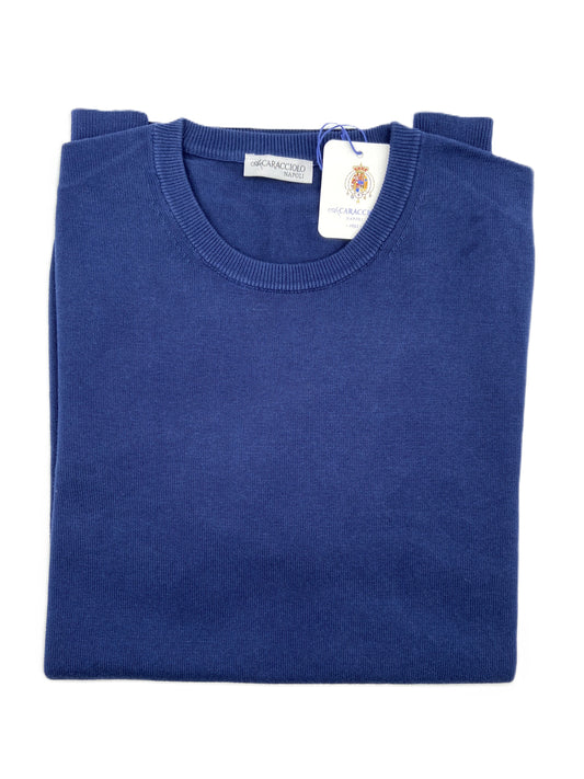 Maglia Girocollo - Liscia - 100% cotone | A.Caracciolo