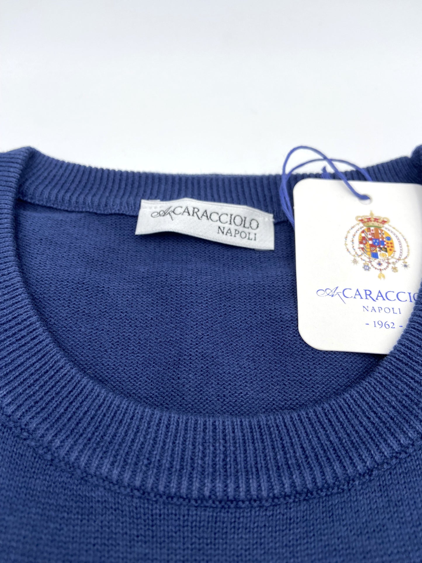 Maglia Girocollo - Liscia - 100% cotone | A.Caracciolo