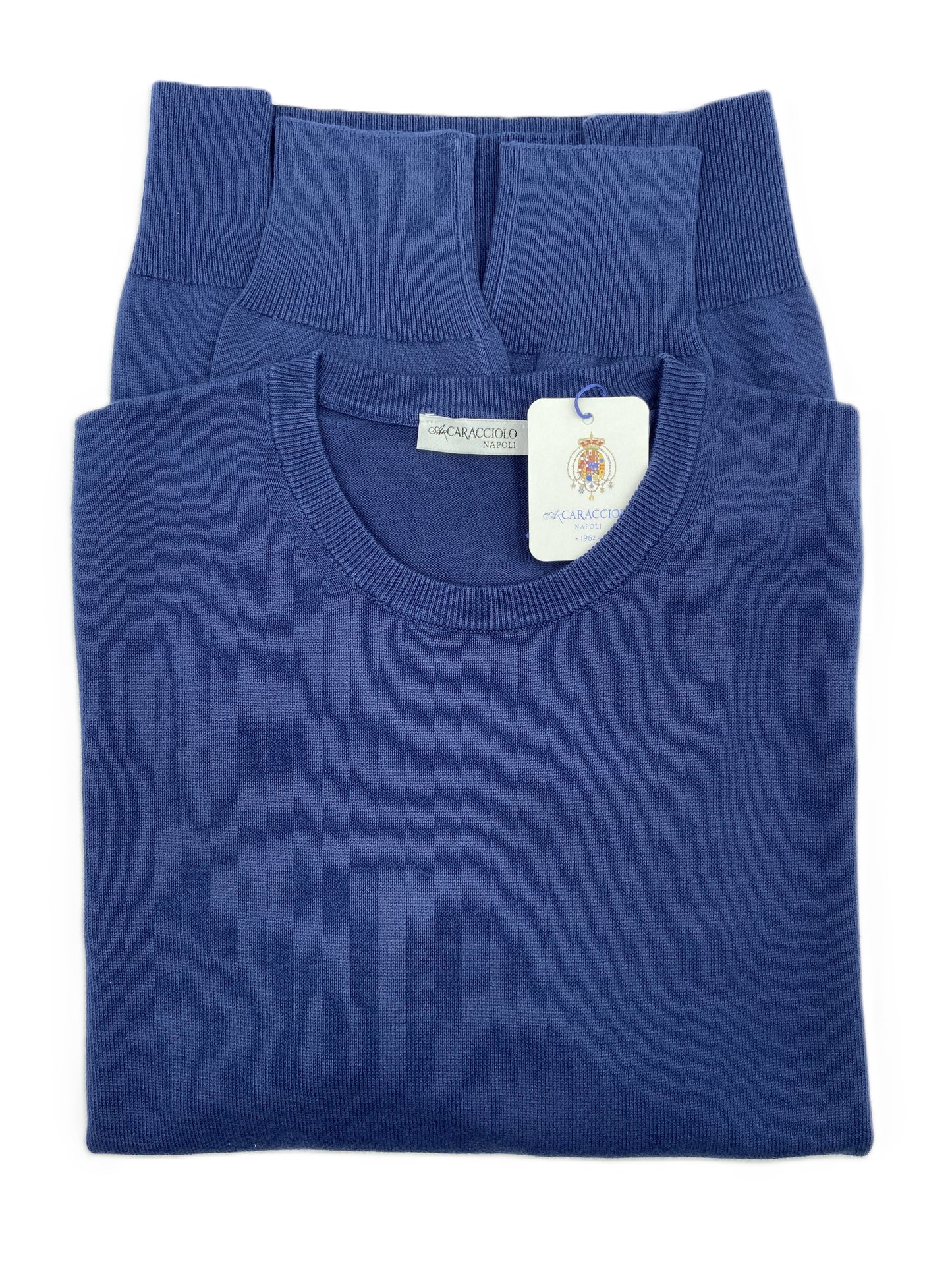 Maglia Girocollo - Liscia - 100% cotone | A.Caracciolo