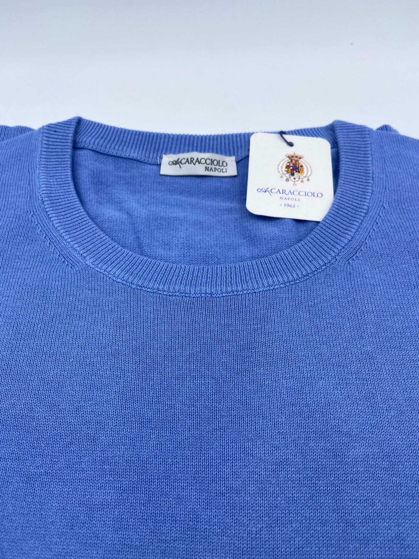 Maglia Girocollo - Liscia - 100% cotone | A.Caracciolo