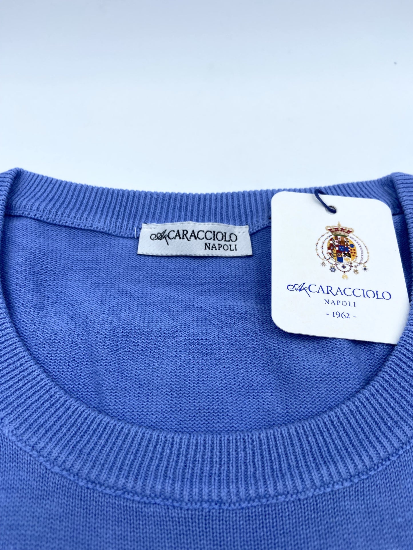 Maglia Girocollo - Liscia - 100% cotone | A.Caracciolo