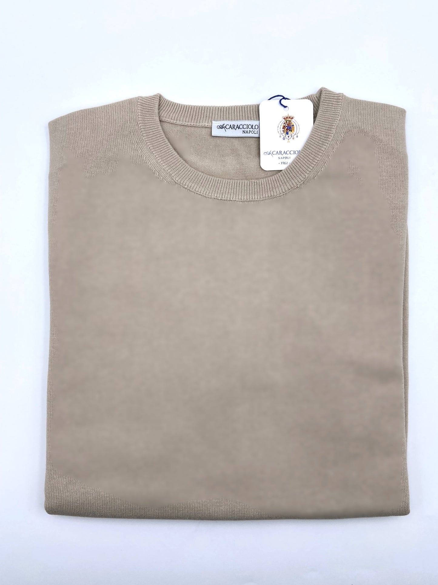 Maglia Girocollo - Liscia - 100% cotone | A.Caracciolo