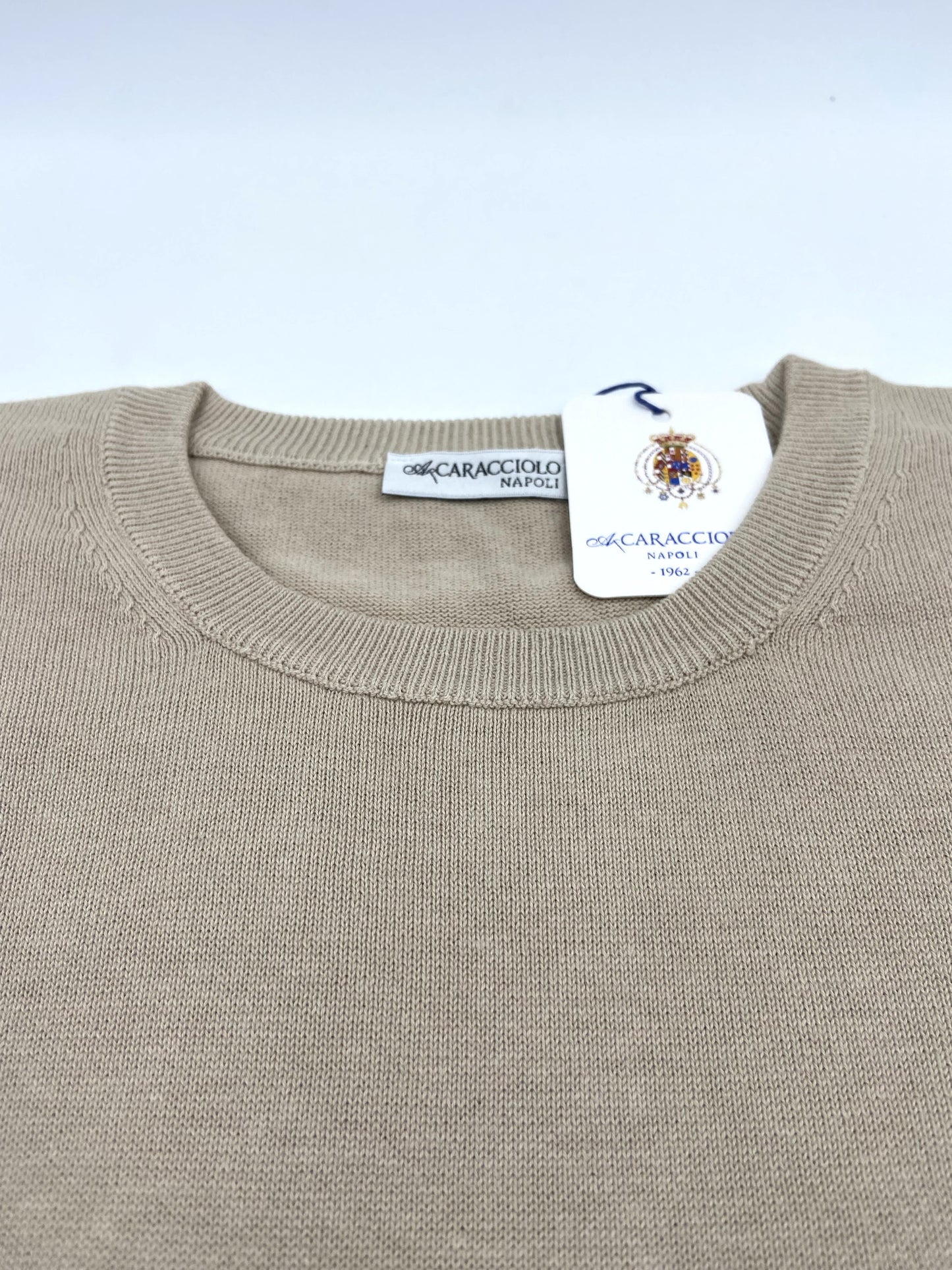 Maglia Girocollo - Liscia - 100% cotone | A.Caracciolo