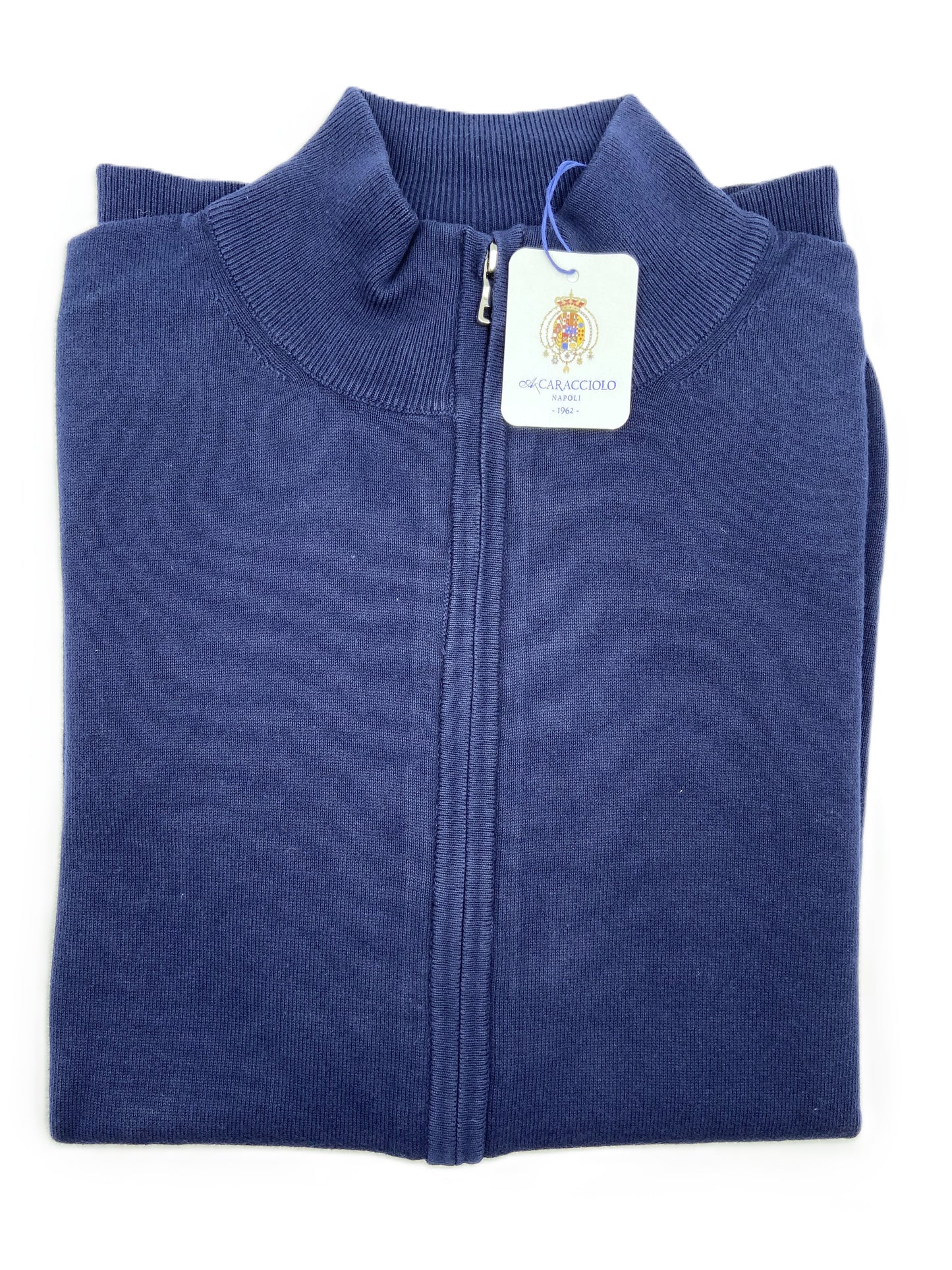 Maglia Long Zip - 100% cotone | A.Caracciolo