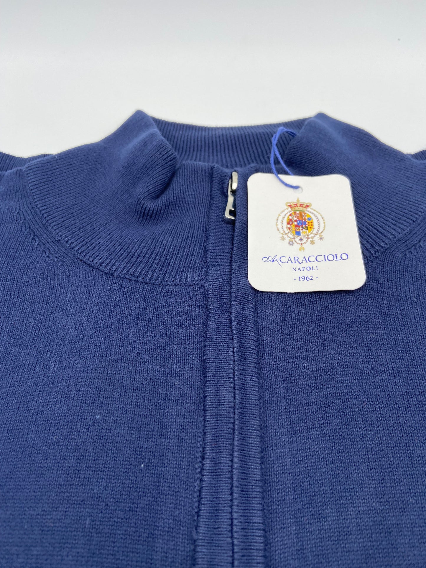 Maglia Long Zip - 100% cotone | A.Caracciolo