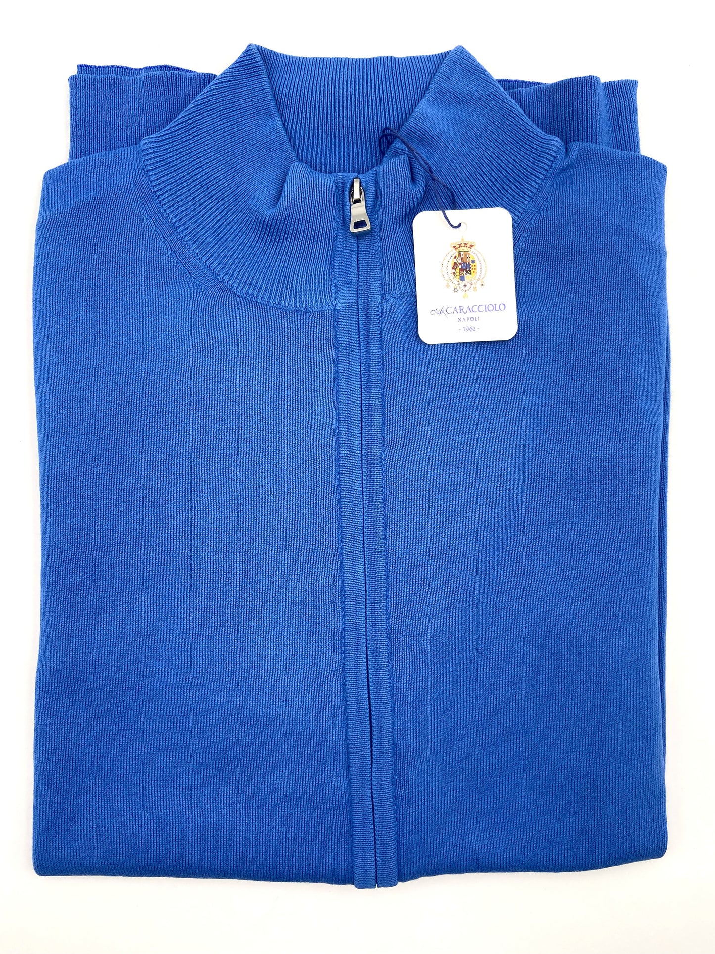 Maglia Long Zip - 100% cotone | A.Caracciolo