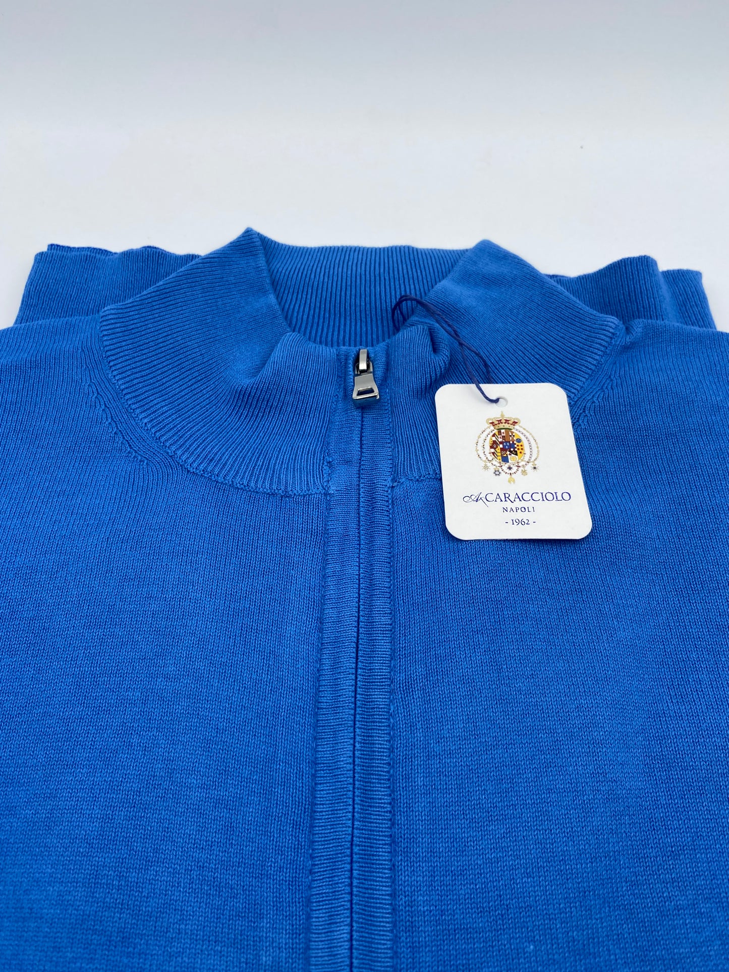 Maglia Long Zip - 100% cotone | A.Caracciolo