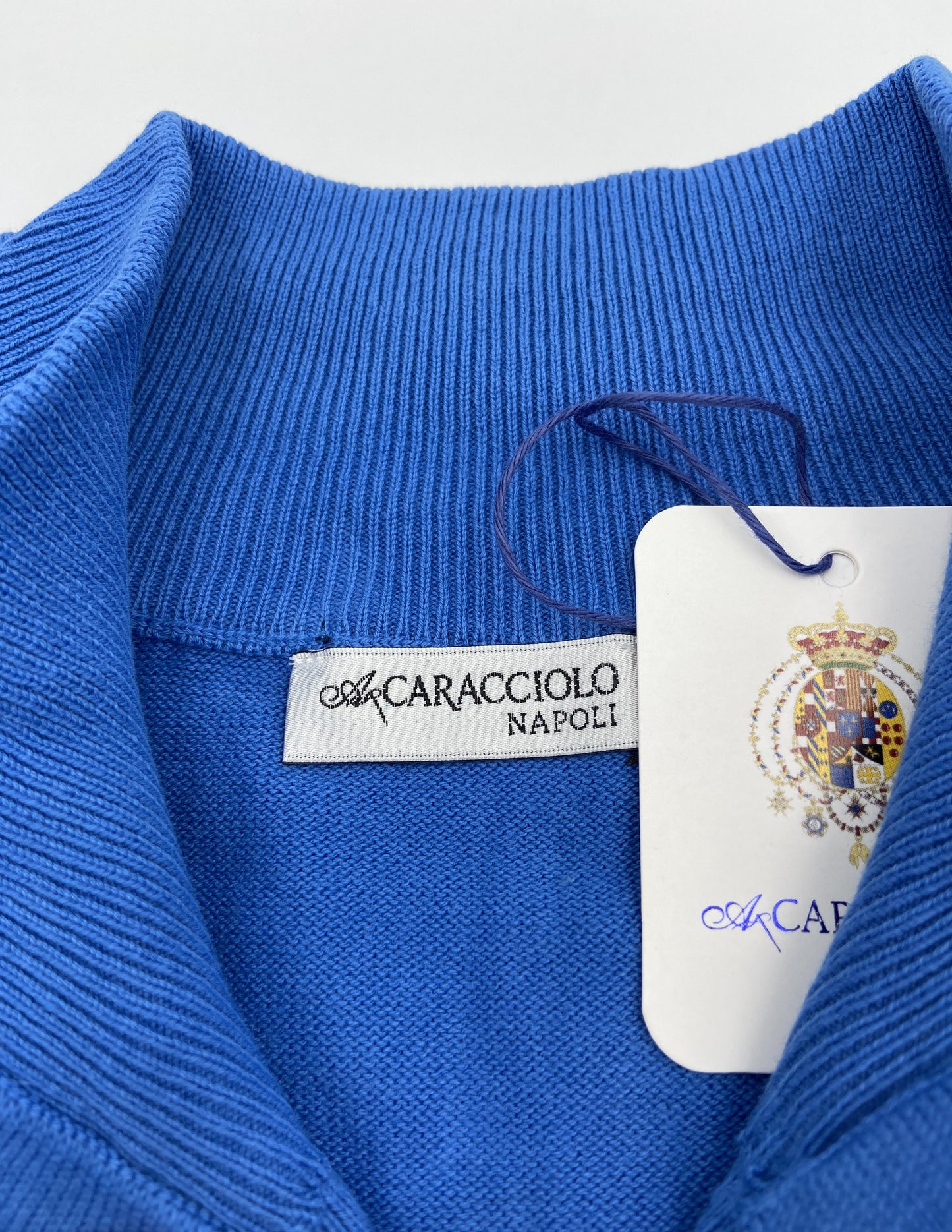 Maglia Long Zip - 100% cotone | A.Caracciolo