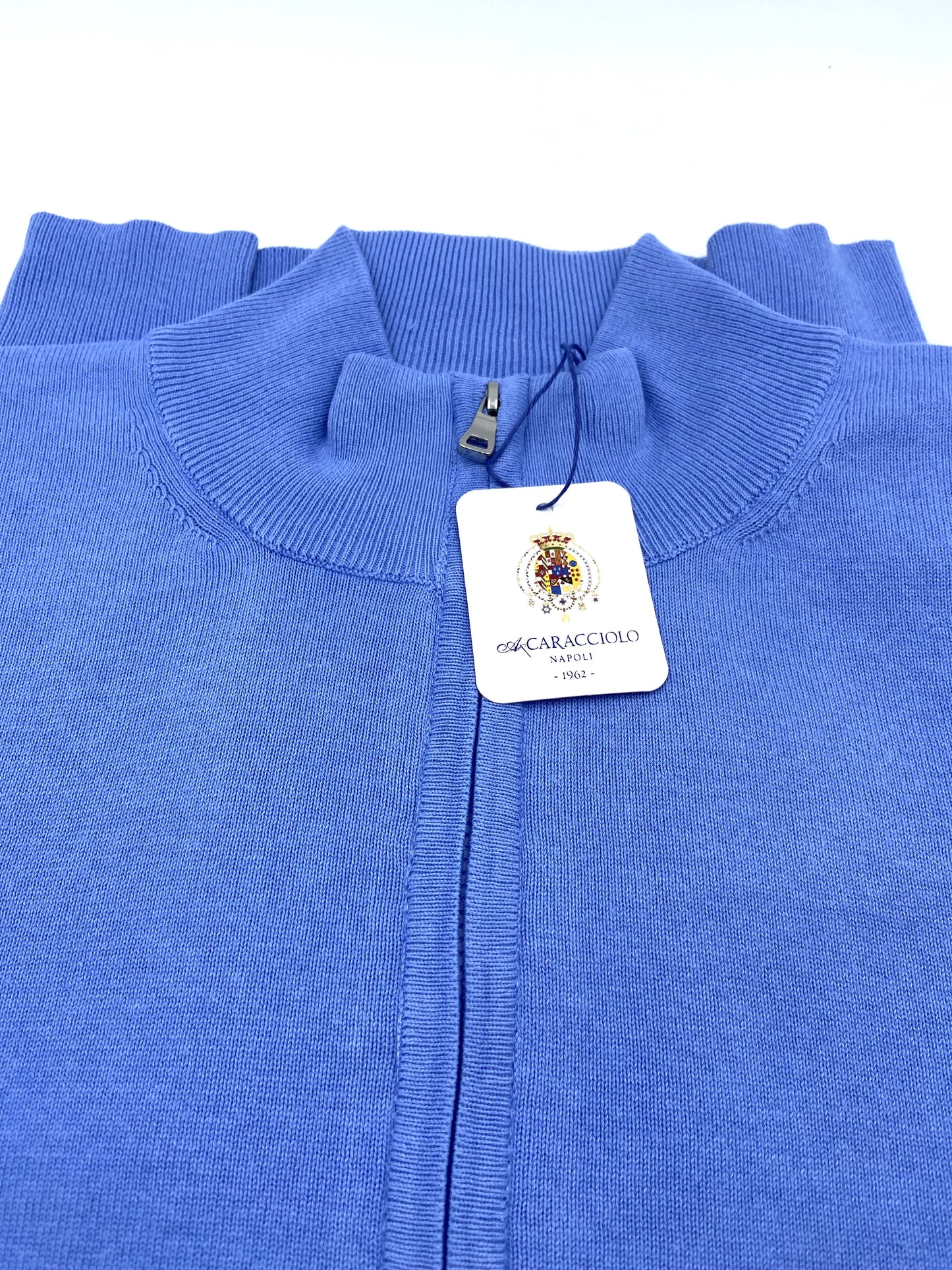 Maglia Long Zip - 100% cotone | A.Caracciolo