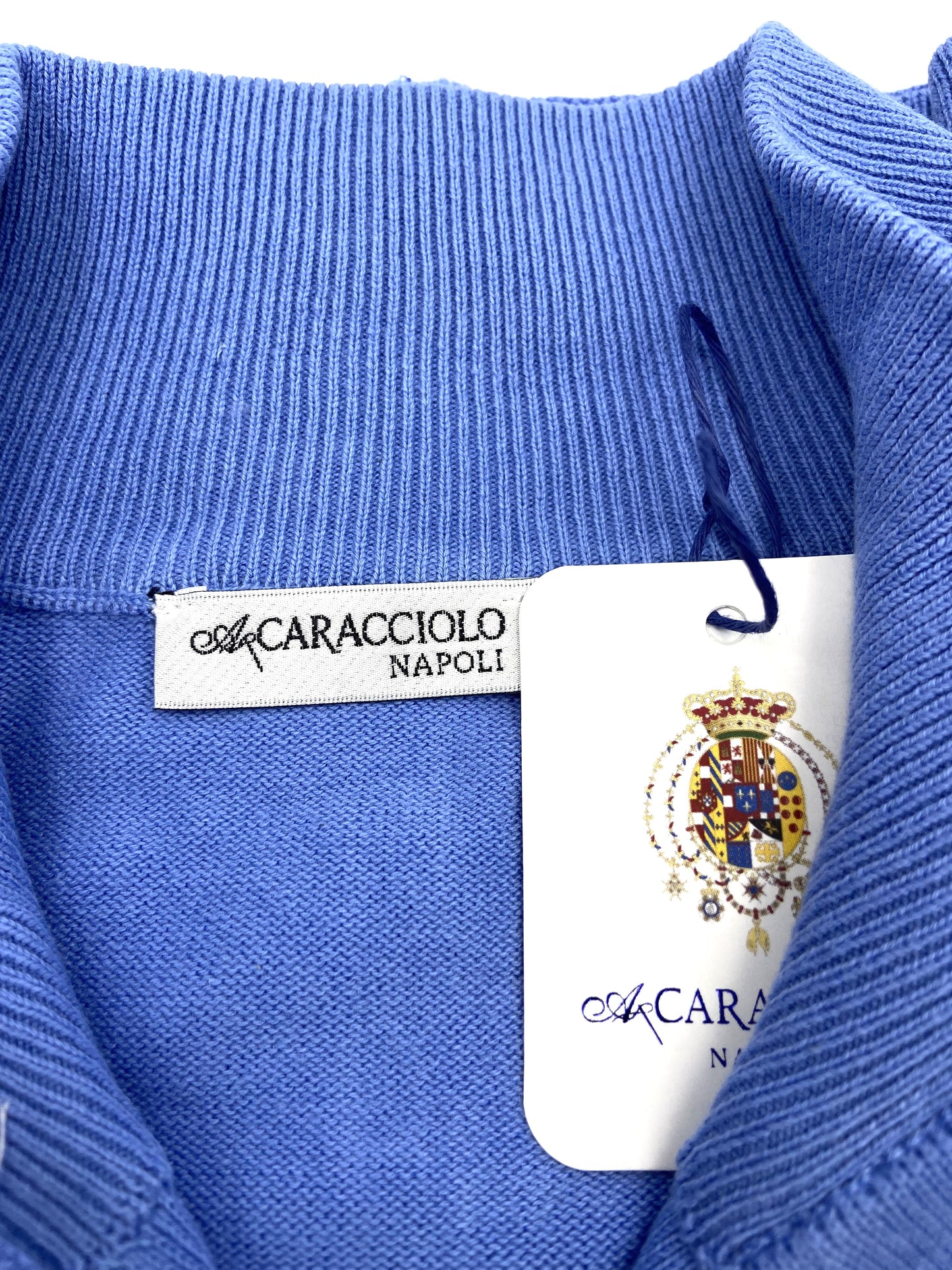 Maglia Long Zip - 100% cotone | A.Caracciolo