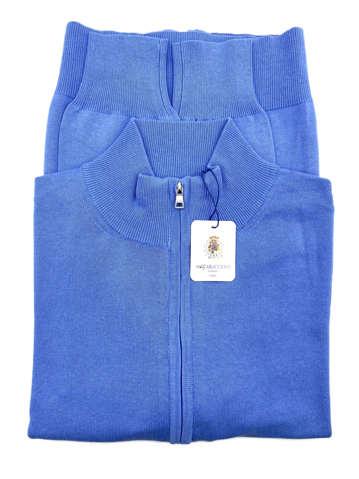 Maglia Long Zip - 100% cotone | A.Caracciolo