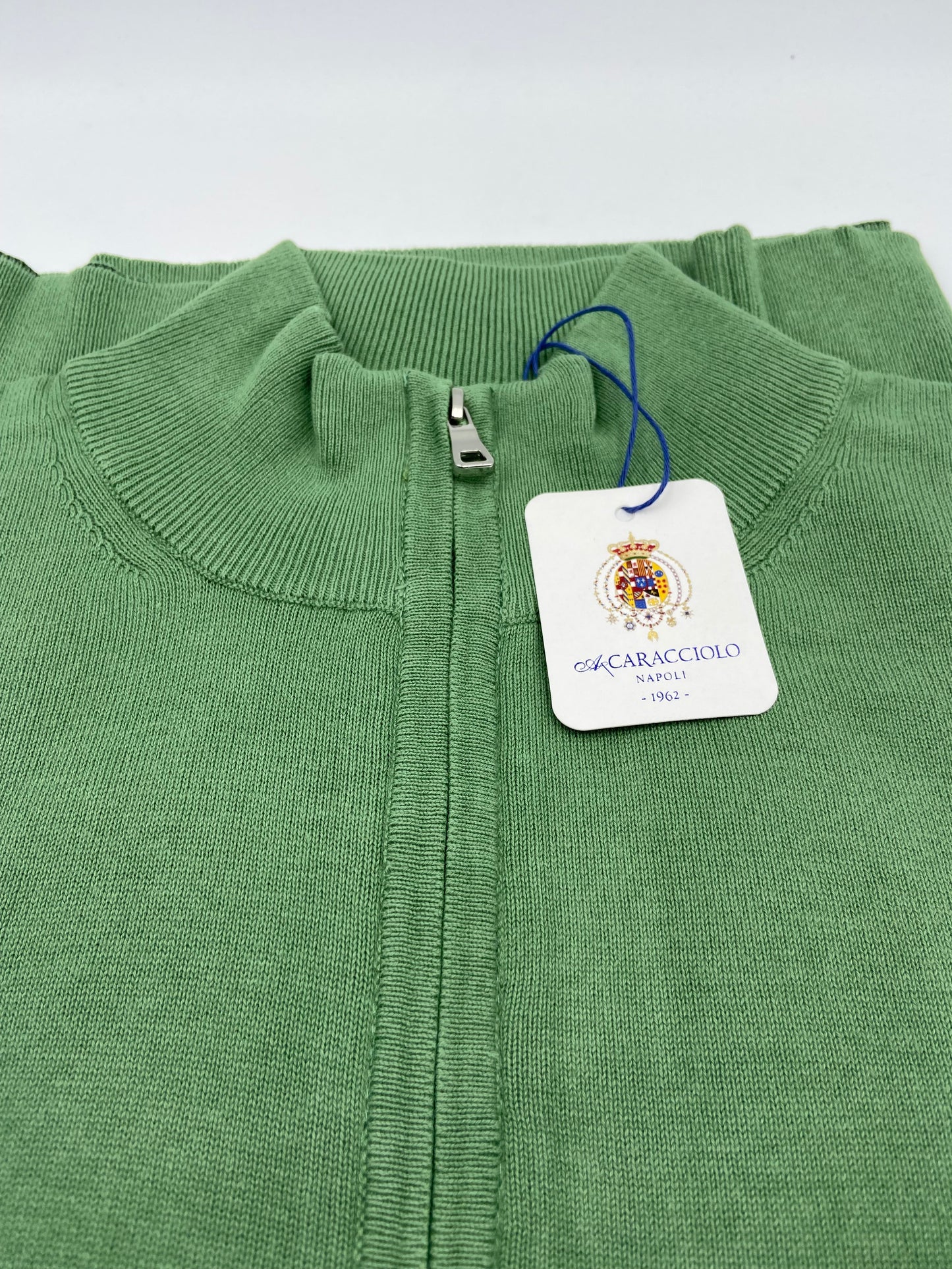 Maglia Long Zip - 100% cotone | A.Caracciolo