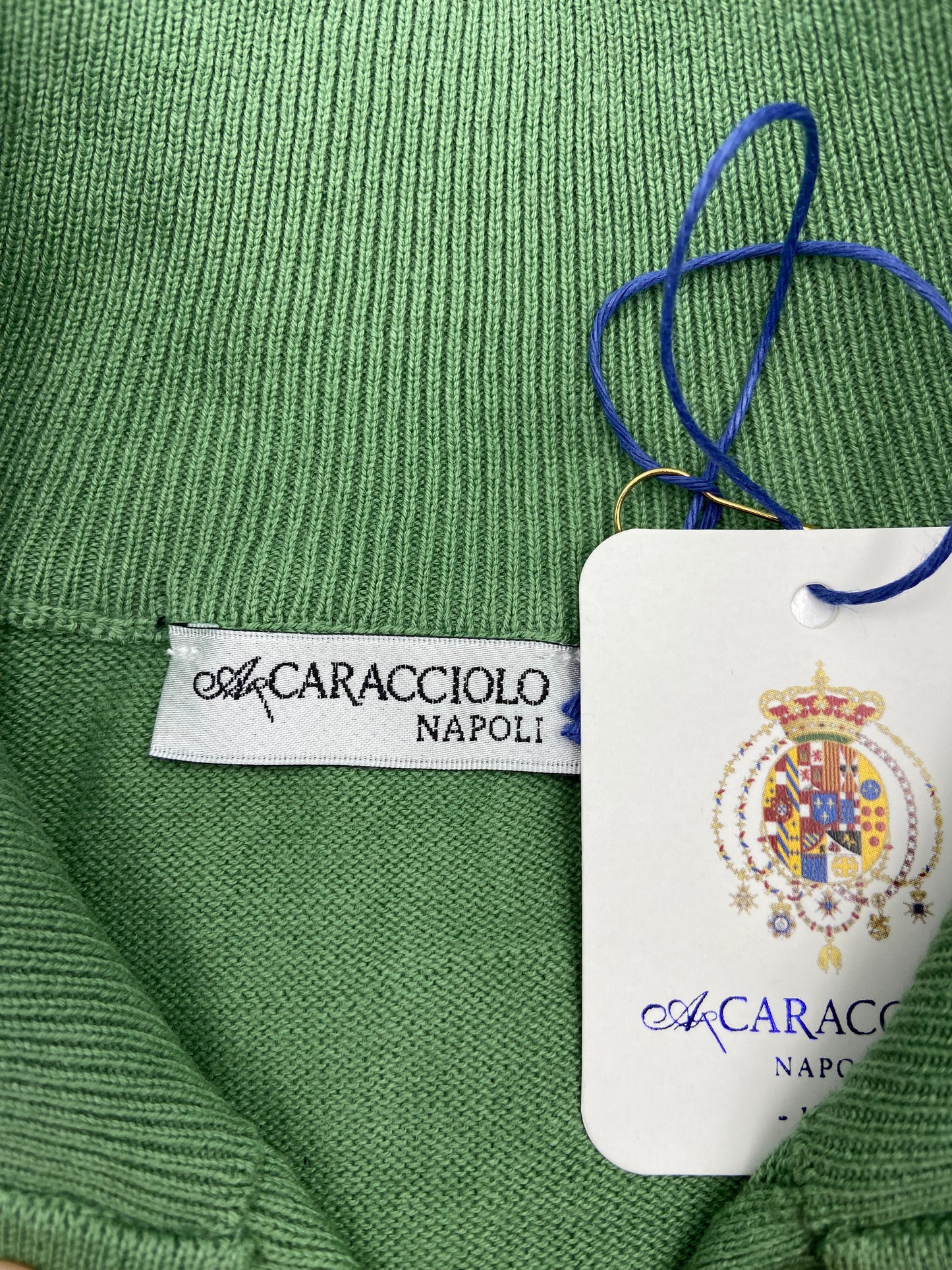 Maglia Long Zip - 100% cotone | A.Caracciolo