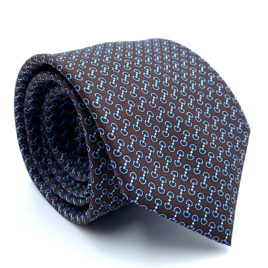 Cravatta - Chain Marrone