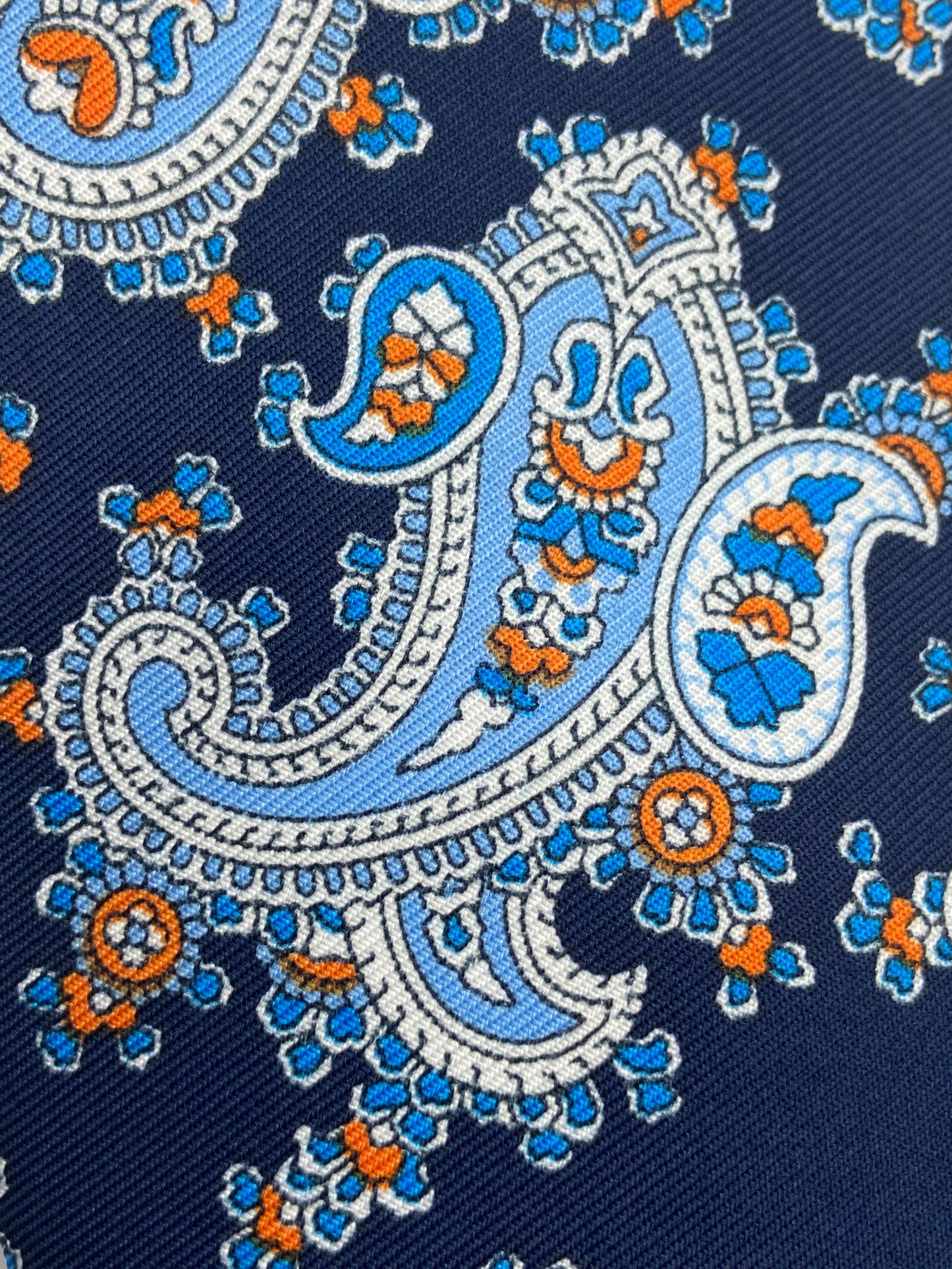 Cravatta - Damasco Blu