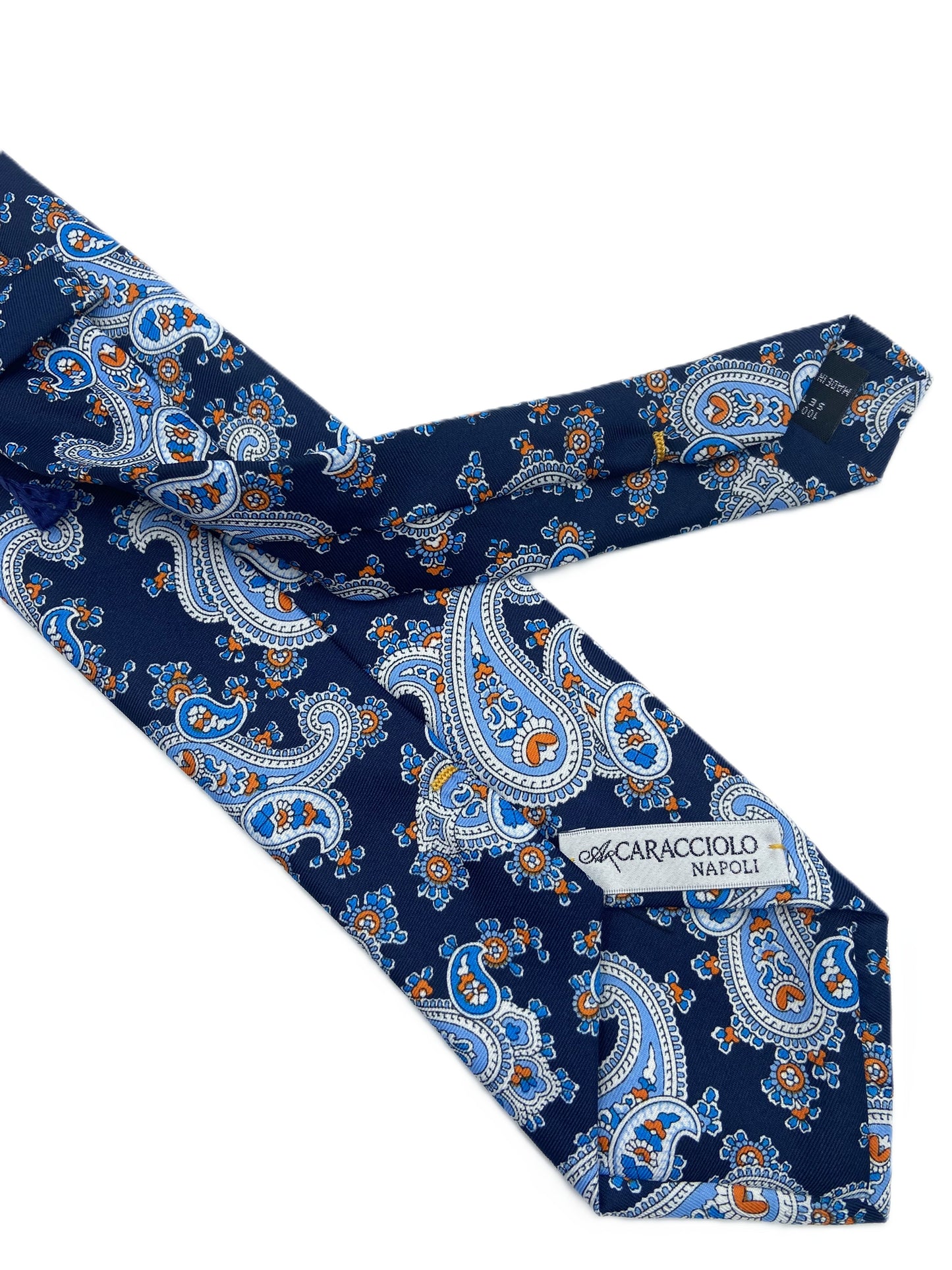 Cravatta - Damasco Blu