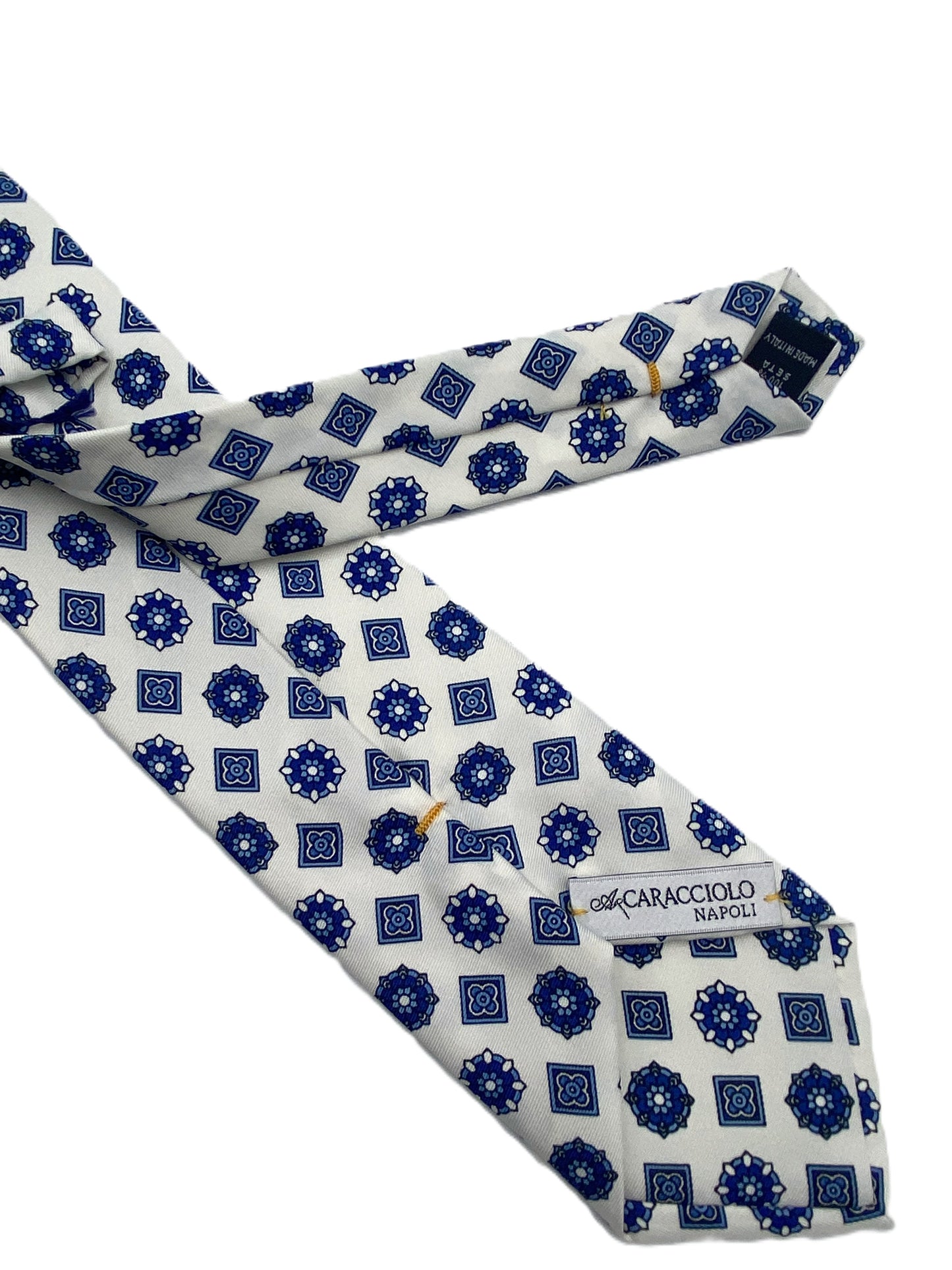 Cravatta - Mosaico Bianco