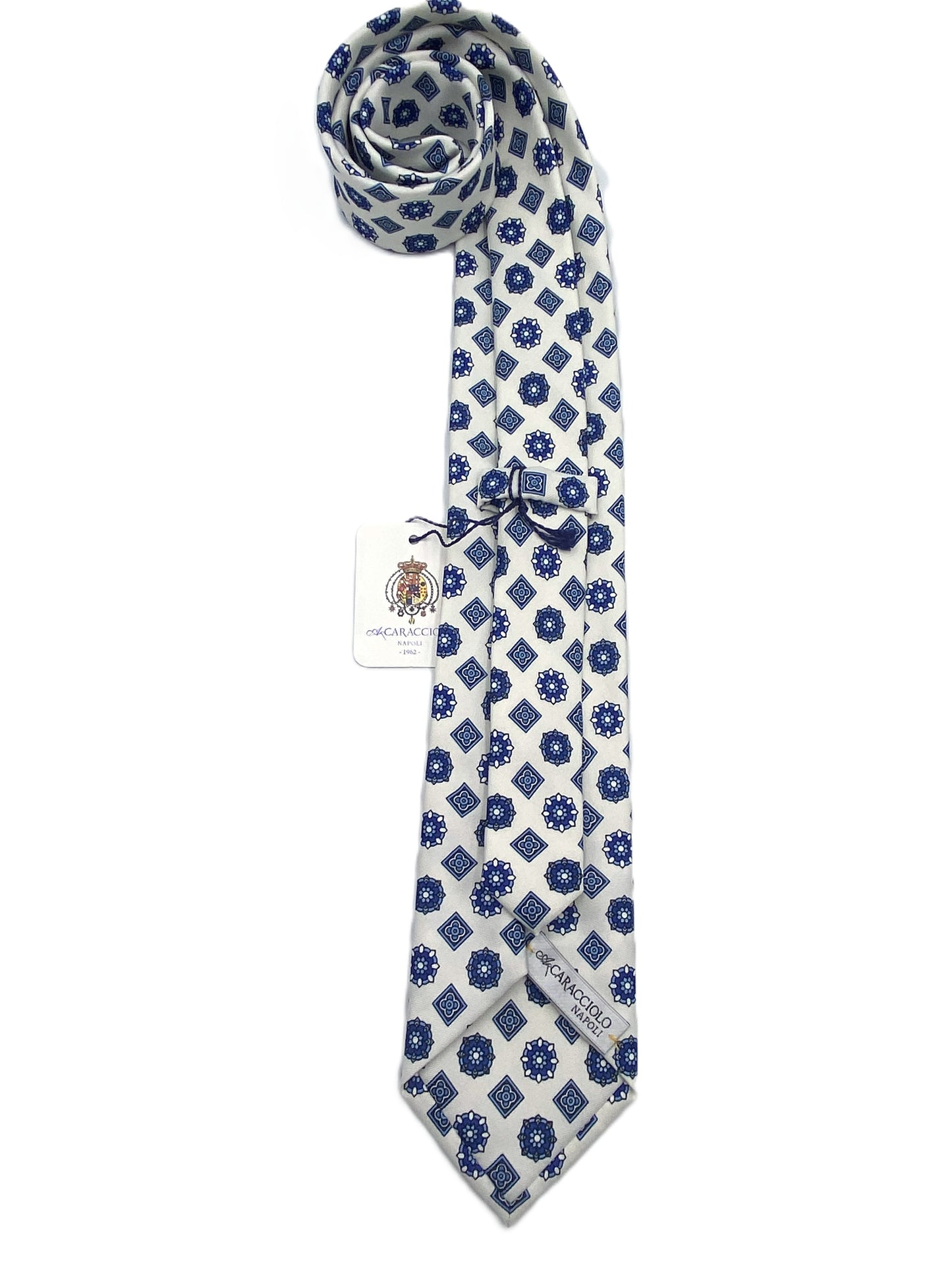Cravatta - Mosaico Bianco