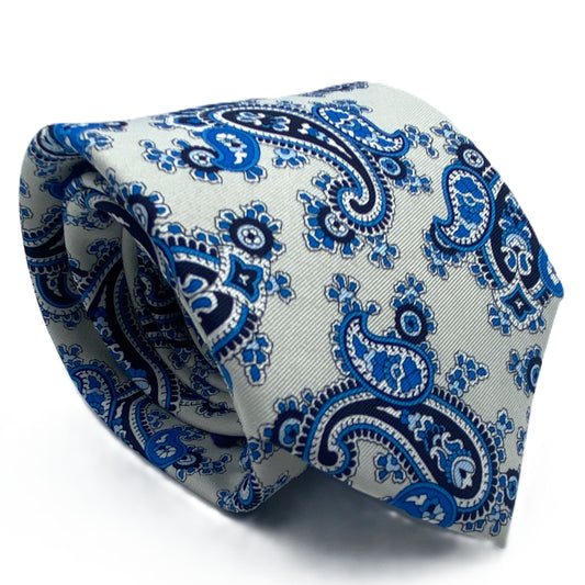 Cravatta - Damasco Bianco