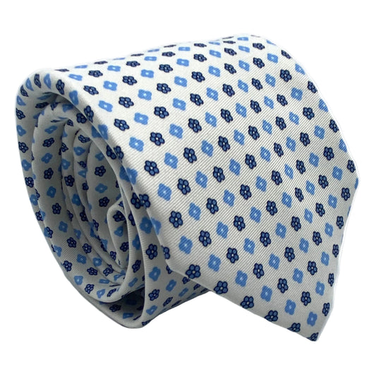 Cravatta - Daisy Bianco