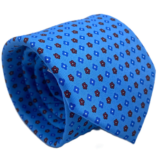 Cravatta - Daisy Azzurro