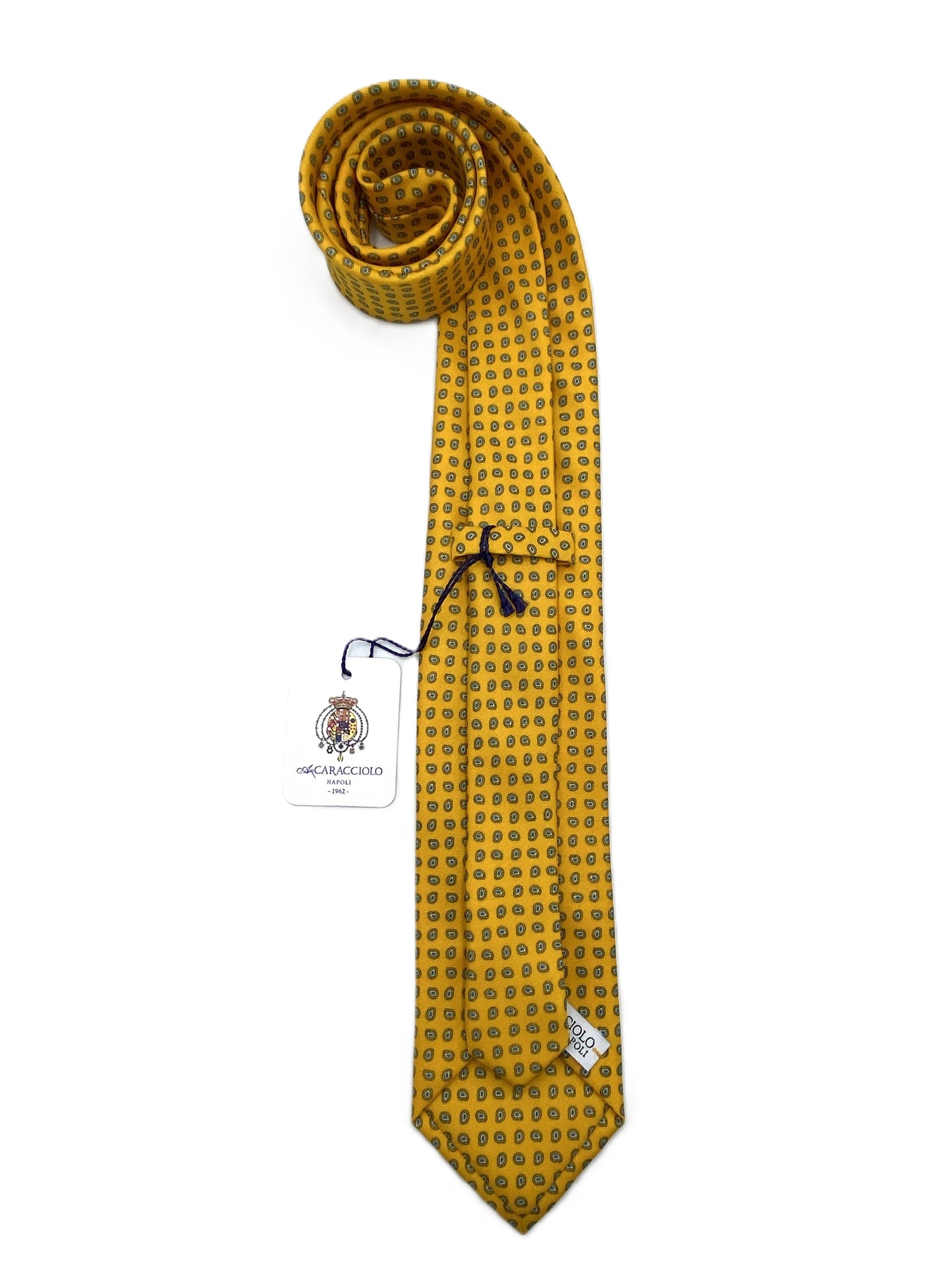 Cravatta - Goccia Giallo
