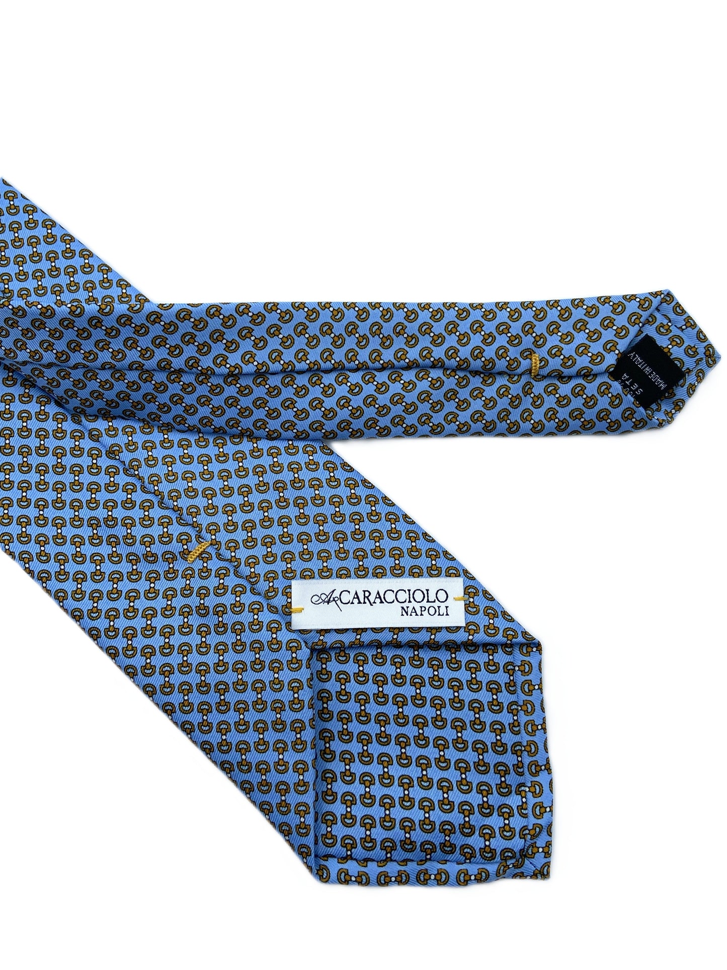 Cravatta - Chain Azzurro