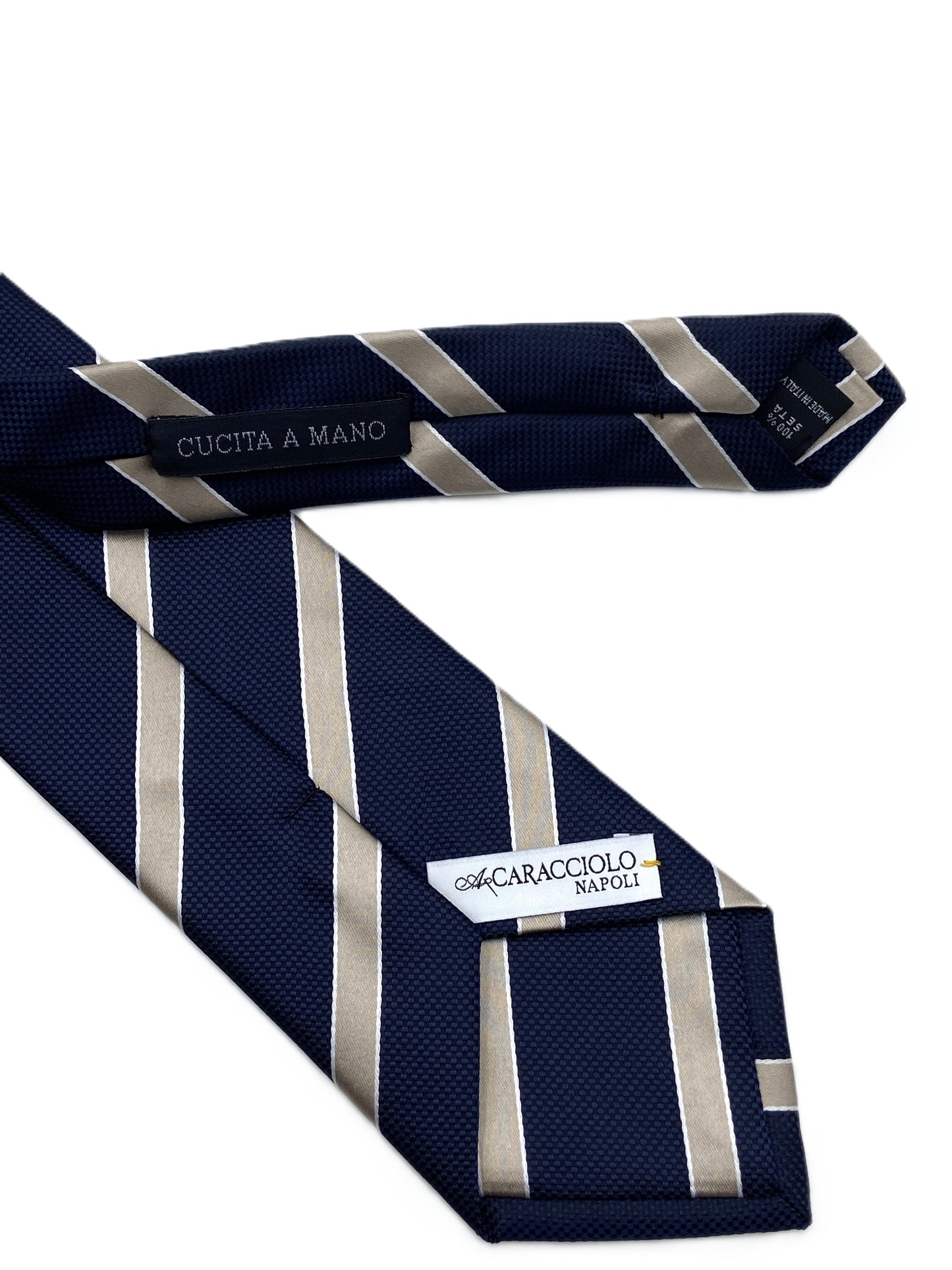 Cravatta - Regimental Oro/Blu
